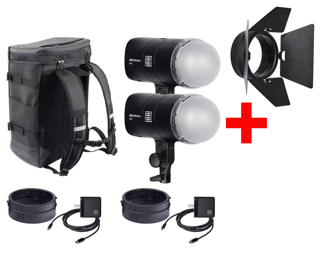 Elinchrom ONE DUAL Kit - PROMO mit Abschirmklappen