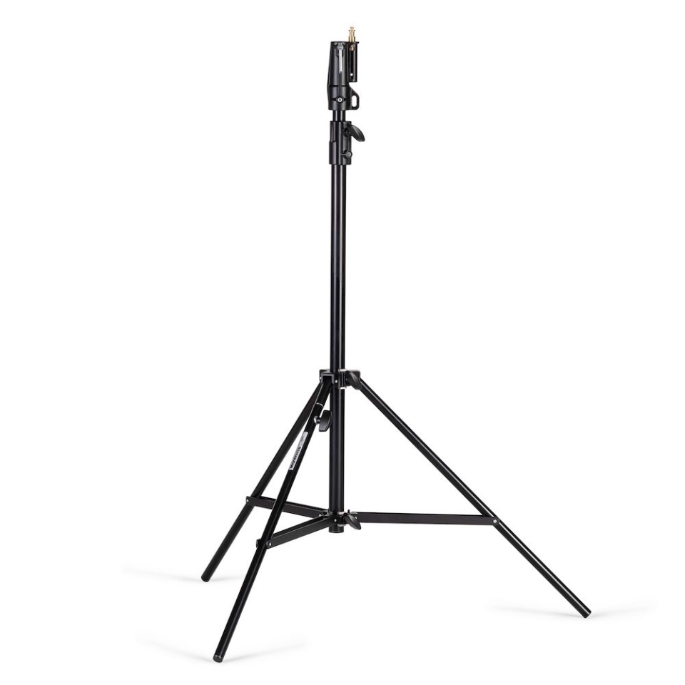 Manfrotto 008BU Stativ Cine Alu schwarz 212cm